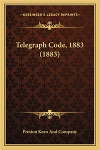 Telegraph Code, 1883 (1883)