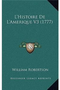 L'Histoire de L'Amerique V3 (1777)