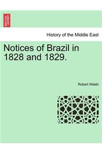 Notices of Brazil in 1828 and 1829. VOL. I