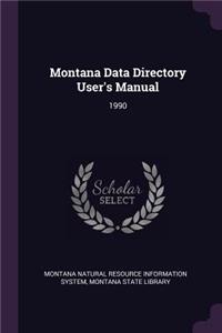 Montana Data Directory User's Manual