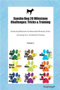 Sanshu Dog 20 Milestone Challenges