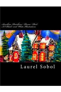 Sunshine Rainbows Poems Part II Black and White Illustrations