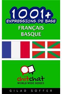 1001+ Expressions de Base Francais - Basque