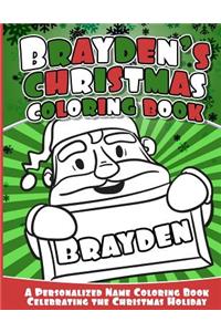 Brayden's Christmas Coloring Book