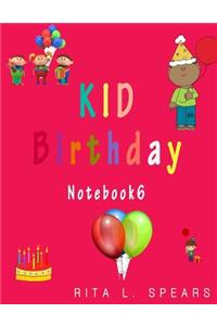 Kid Birthday Notebook7