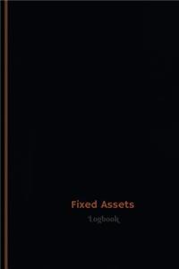 Fixed Assets Log (Logbook, Journal - 120 pages, 6 x 9 inches)