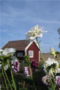 Sweet Little Red Country Cottage Journal