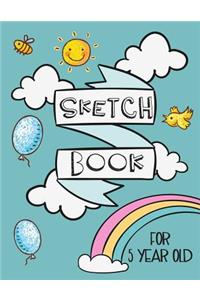 Sketch Book For 5 Year Old