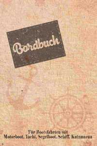 Bordbuch für Bootsfahrten mit Motorboot, Yacht, Segelboot, Schiff, Katamaran