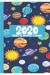 2020 Weekly And Monthly Planner