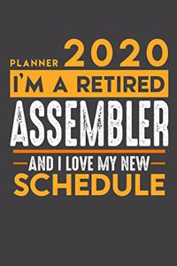 Weekly Planner 2020 - 2021 for retired ASSEMBLER