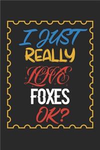 I Just Really love Foxes Ok?