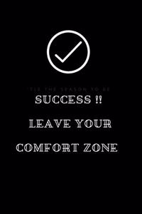 The Notebook of SUCCESS 2020 !! Leave your comfort zone