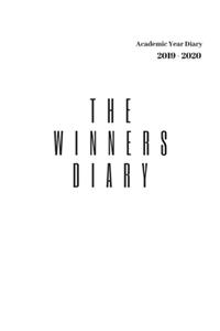 2019-2020 Academic Diary Week to View A5 Organiser Planner
