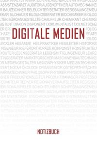 Digitale Medien Notizbuch