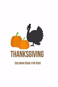 Thanksgiving Coloring Book for Kids