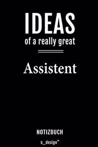Notizbuch für Assistenten / Assistent