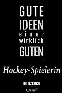 Notizbuch für Hockey-Spieler / Hockey-Spielerin