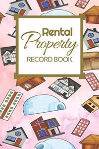 Rental Property Record Book