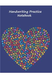 Handwriting Practice Notebook