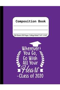 Wherever You Go, Go With All Your Heart - Class of 2020