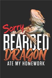 Sorry Bearded Dragon Ate My Homework