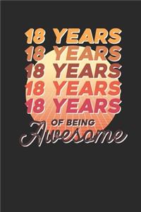 18 Years Of Being Awesome