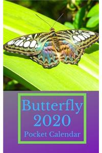 Butterfly 2020 Pocket Calendar