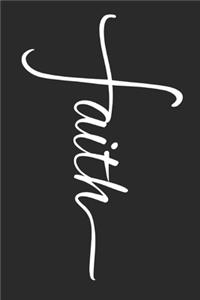 Faith Cross Christian Journal Notebook