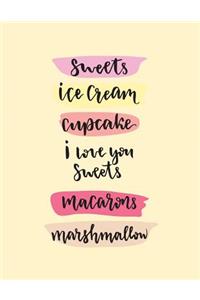 Sweet ice cream