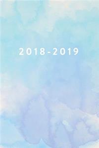2018-2019, 18 Month Weekly & Monthly Planner - 2018-2019