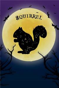 Squirrel Notebook Halloween Journal