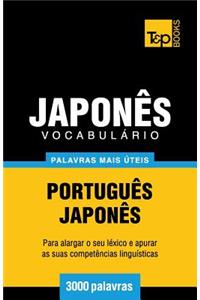 Vocabulário Português-Japonês - 3000 palavras mais úteis
