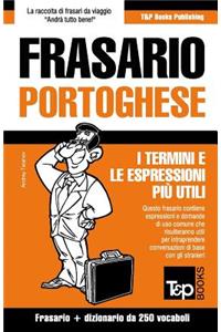 Frasario Italiano-Portoghese e mini dizionario da 250 vocaboli