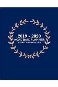 2019-2020 Academic Planner Weekly and Monthly