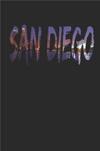 SAN DIEGO Skyline photo Notebook -- 6