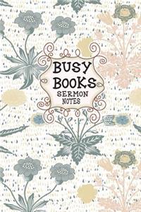 Busy Books Sermon Notes