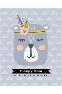 Sleepy Bear Sleep Log Book