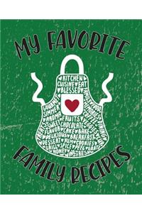 My Favorite Family Recipes