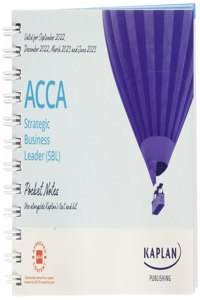 STRATEGIC BUSINESS LEADER (SBL) - POCKET NOTES