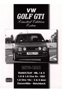 VW Golf GTI 1976-1991 -Limited Edition Extra
