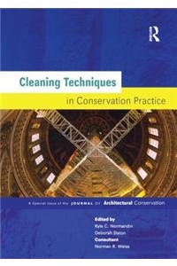 Cleaning Techniques in Conservation Practice: A Special Issue of the Journal of Architectural Conservation