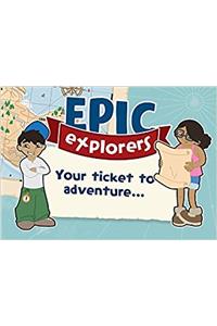 EPIC EXPLORERS INVITATIONS PACK OF