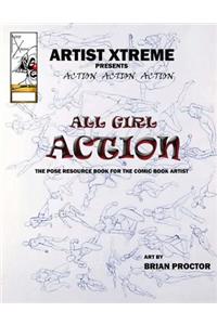 All Girl Action Pose Reference Book