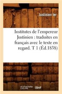 Institutes de l'empereur Justinien
