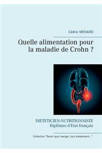 Quelle alimentation pour la maladie de Crohn ?