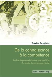 de la Connaissance À La Compétence