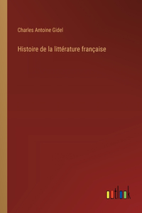 Histoire de la littérature française