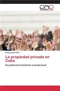propiedad privada en Cuba