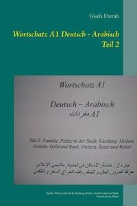 Wortschatz A1 Deutsch - Arabisch Teil 2